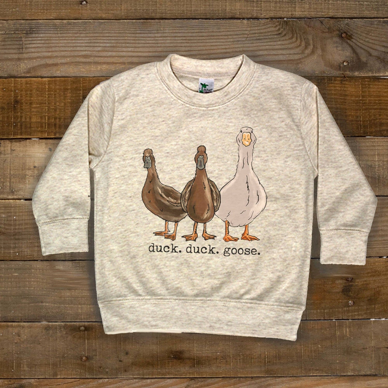 Duck Duck Goose Toddler and Kids Crewneck