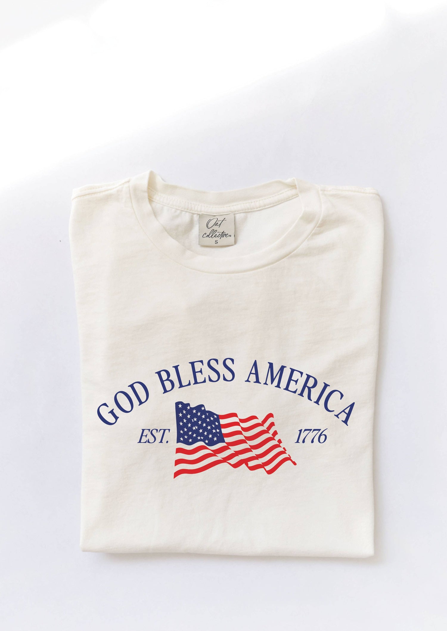 God Bless America Graphic Top