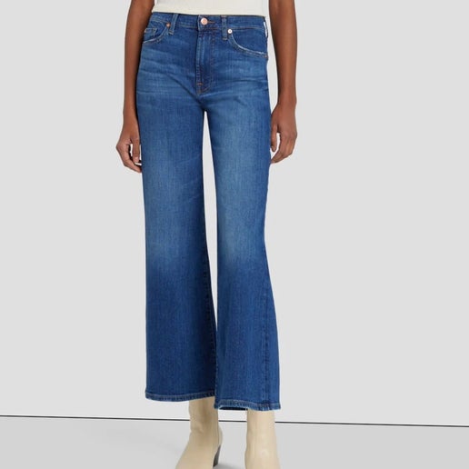 7 For All Mankind Slim Illusion Crop Jo