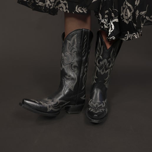 Ariat Womens Jennings StretchFit - Black Deertan