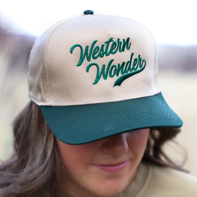 Western Wonder two tone trucker hat Western Wonder two tone trucker hat – Shop Evelia Bella main image 4