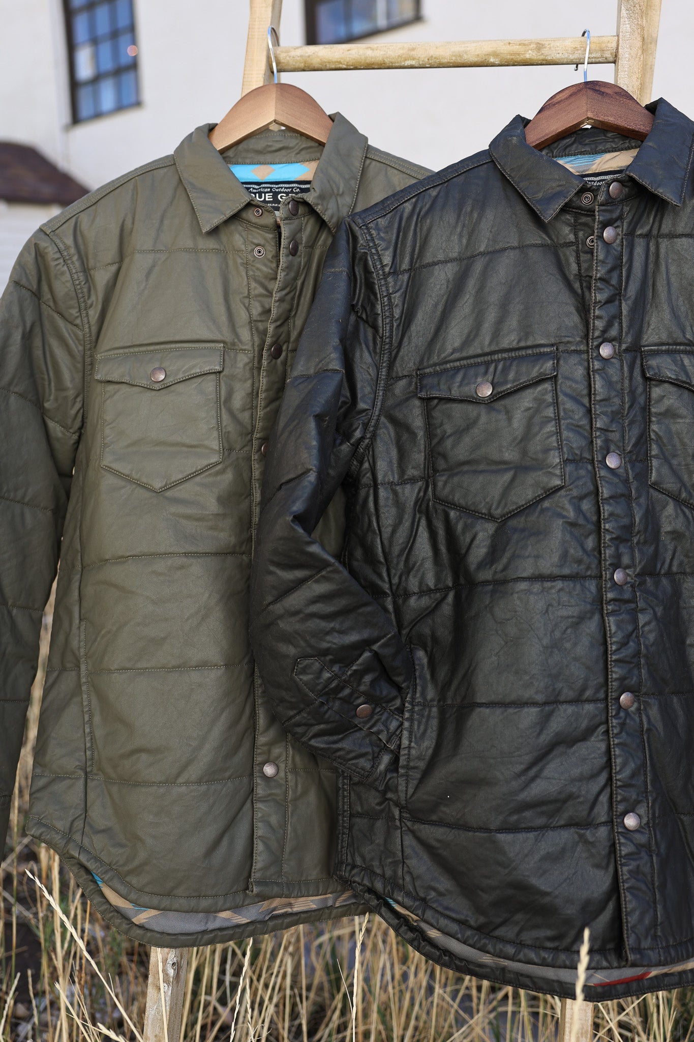 True Grit Quilted Ranch Shirt Jacket