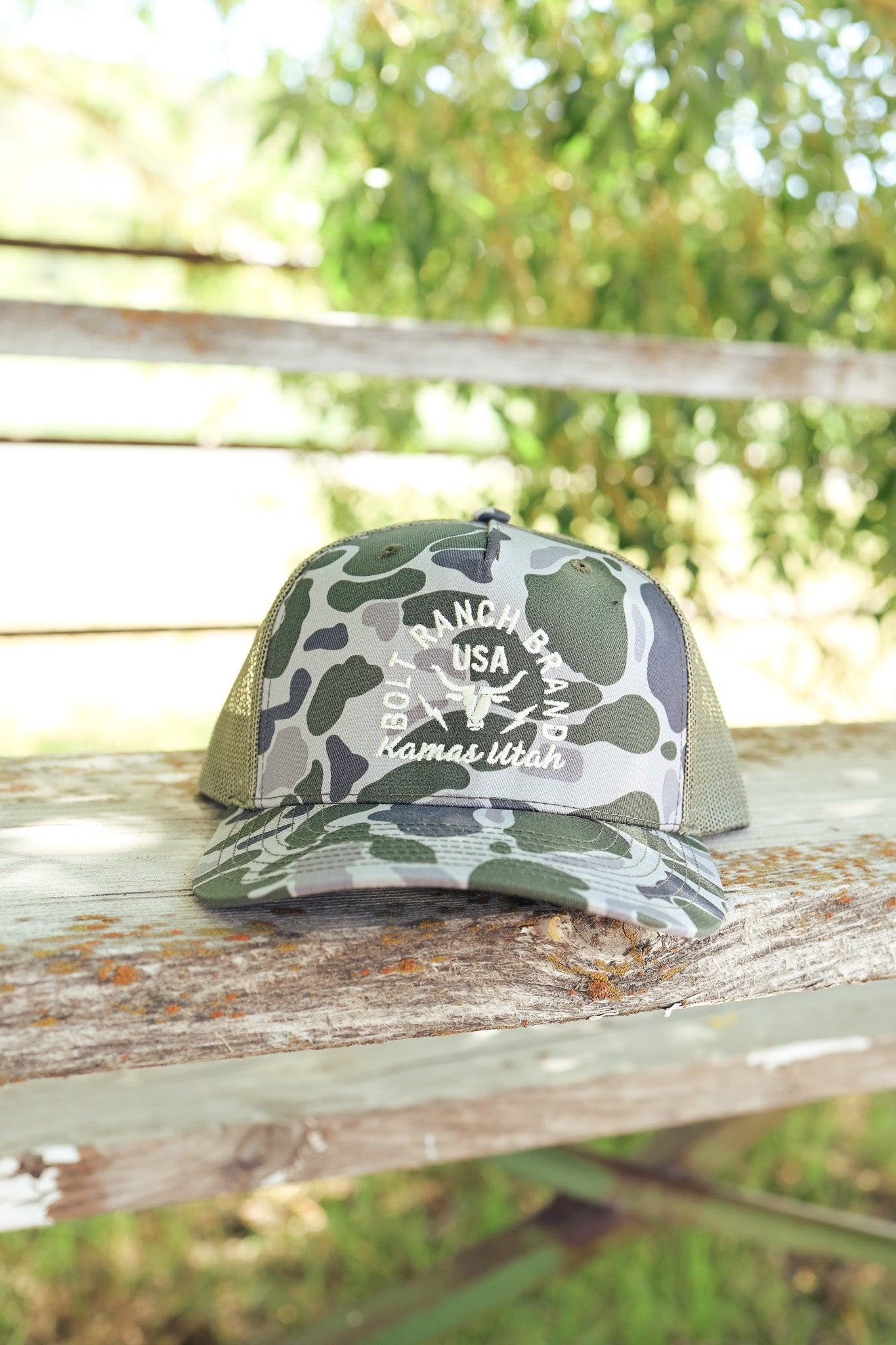 Bolt Ranch Showdown Camo Hat