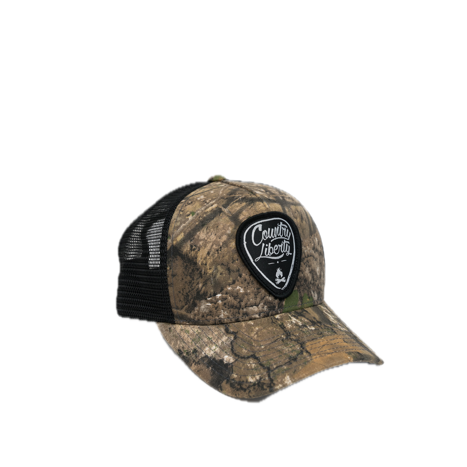 Country Liberty Camo Meshback Hat