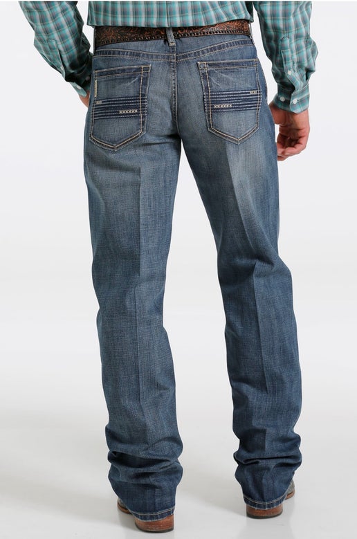 Cinch Grant Mens Relaxed Fit - Dark Stonewash