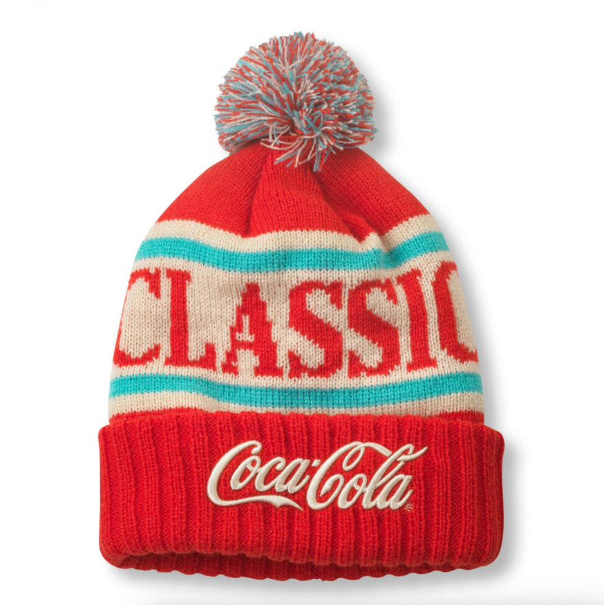 Coca Cola Pom Beanie American Needle winter hat bolt ranch store