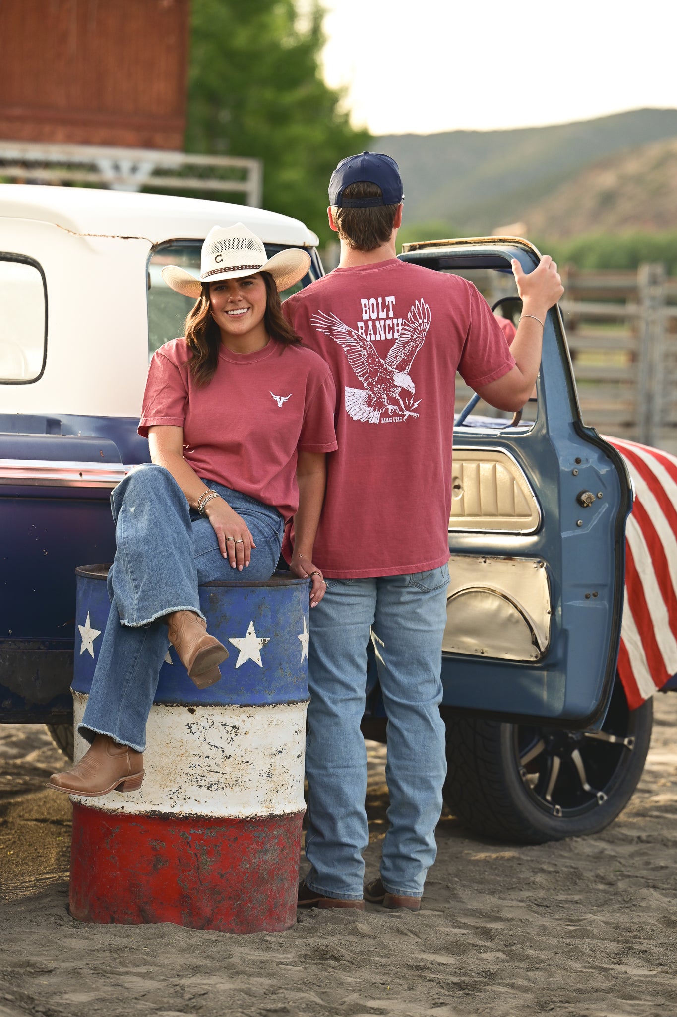 Bolt Ranch Freedom Flight T Shirt