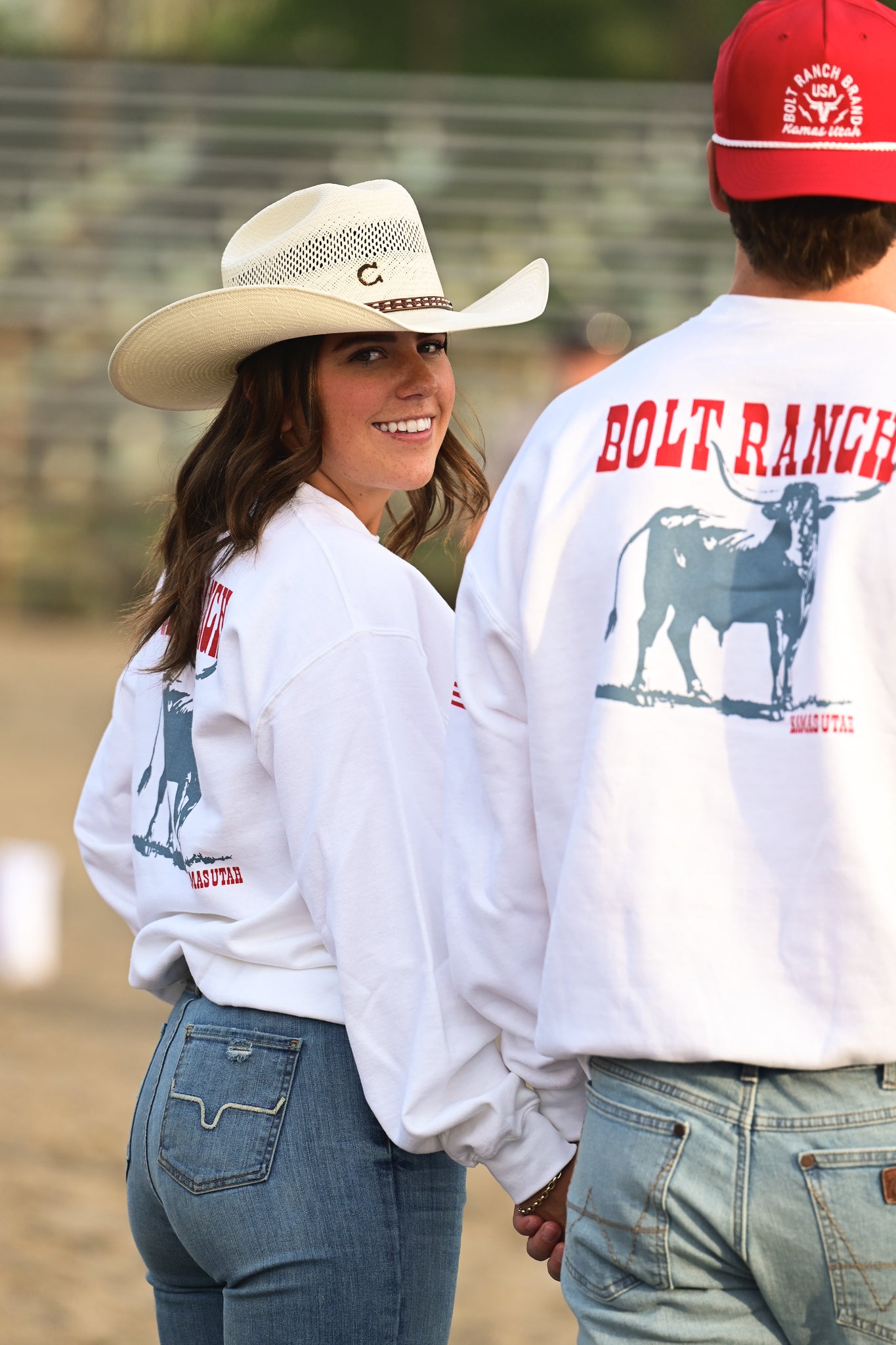 Bolt Ranch Longhorn Crewneck