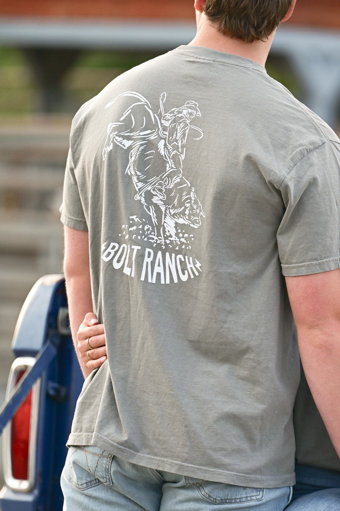 Bolt Ranch Silver Spur T-shirt
