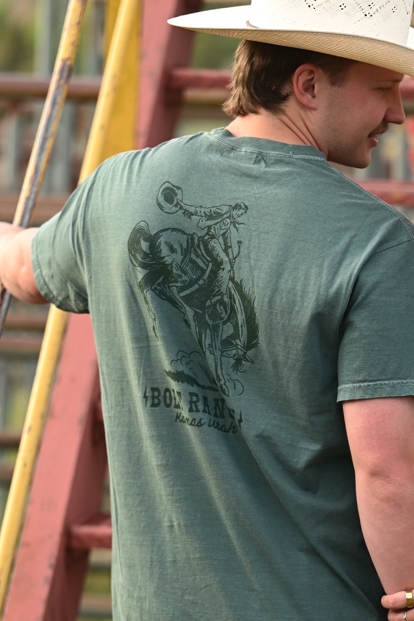 Bolt Ranch Saddle Up T Shirt