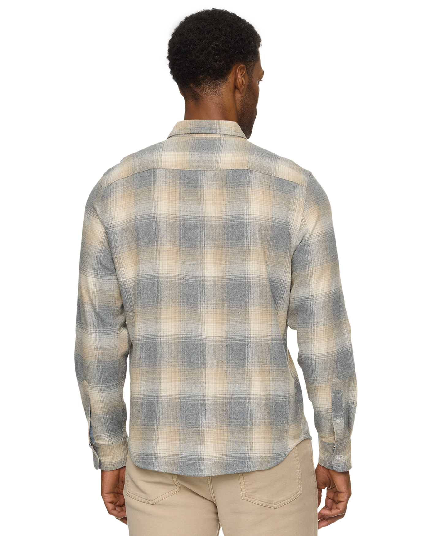 Alvin Mens LS Flannel Shirt