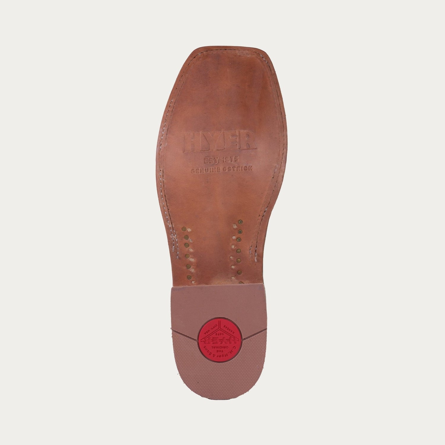 Hyer Mens Langdon FQ Ostrich Boots