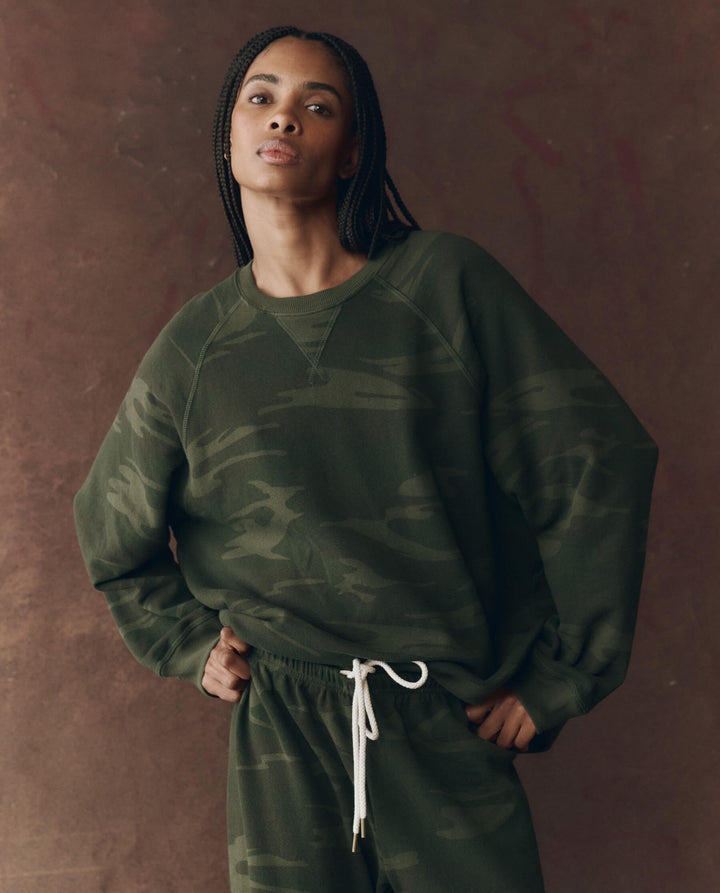 The Great Forest Camo Slouch Sweatshirt