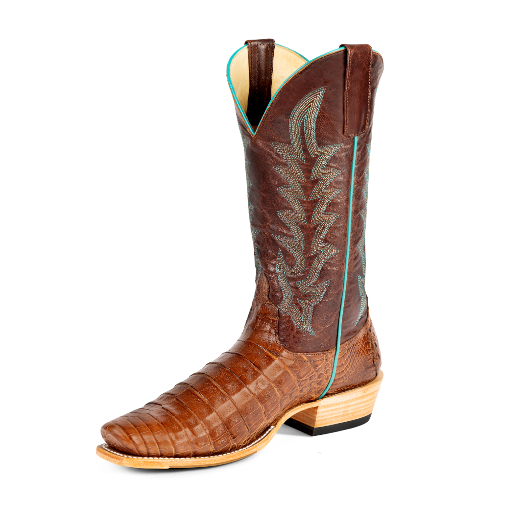 Macie Bean Cigar Pull Up Camin Belly Boots womens cowboy boots available at boltranchstore.com