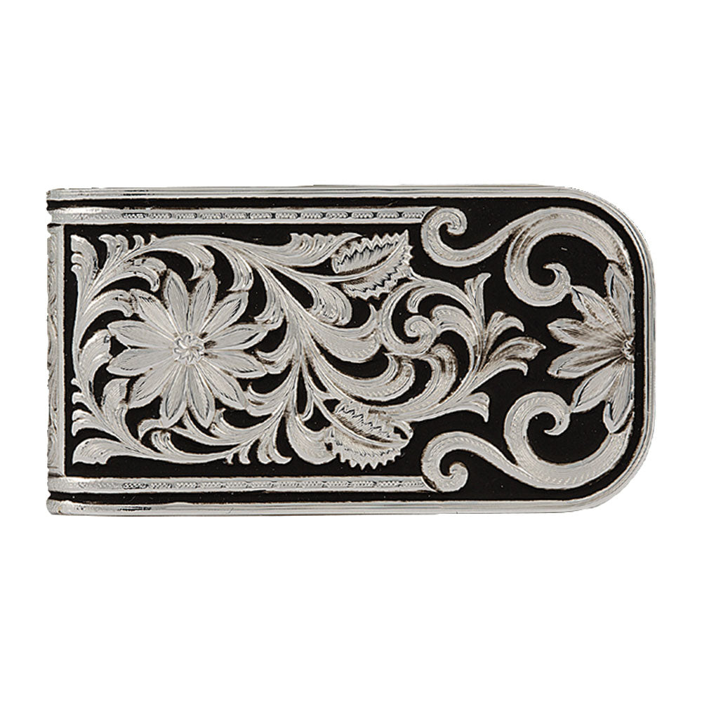Leathercut Bitterroot Money Clip