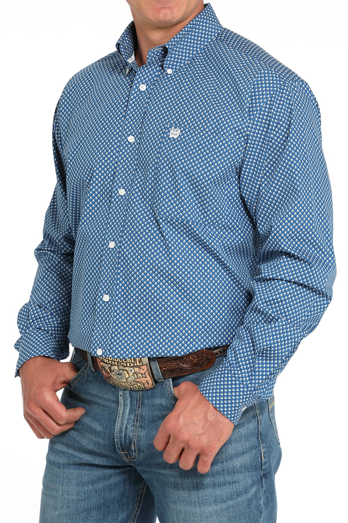 Cinch Mens Long Sleeve Print