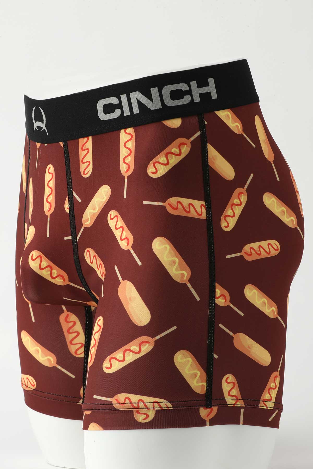 Cinch Mens Corn Dog Boxer Brief 6in