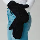 Patterned Knit Mittens