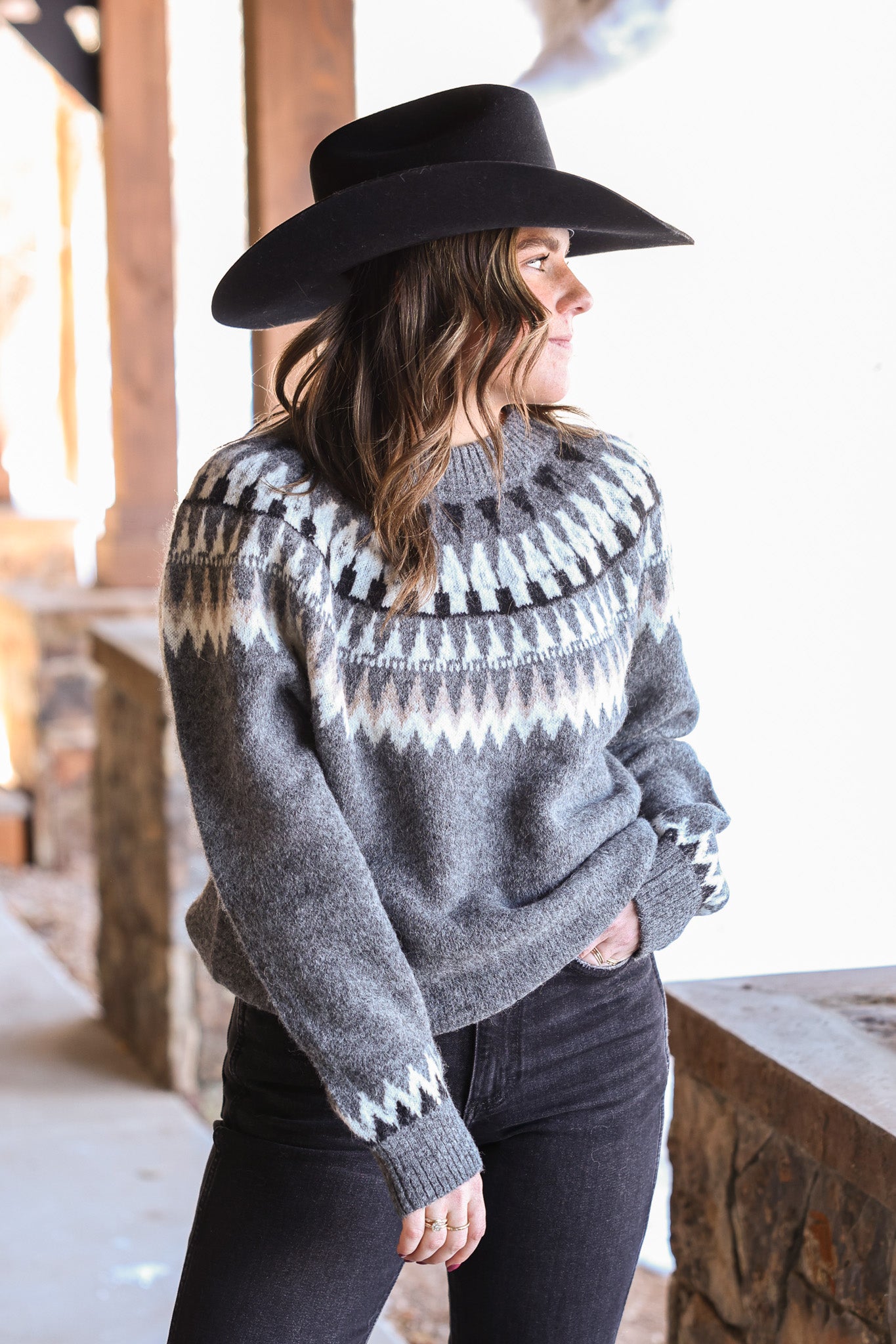 Pendleton Oversized Fair Isle Sweater