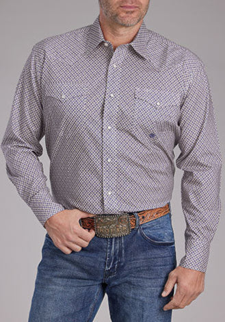 Roper Mens Pinwheel Fouldard Shirt order today at boltranchstore.com