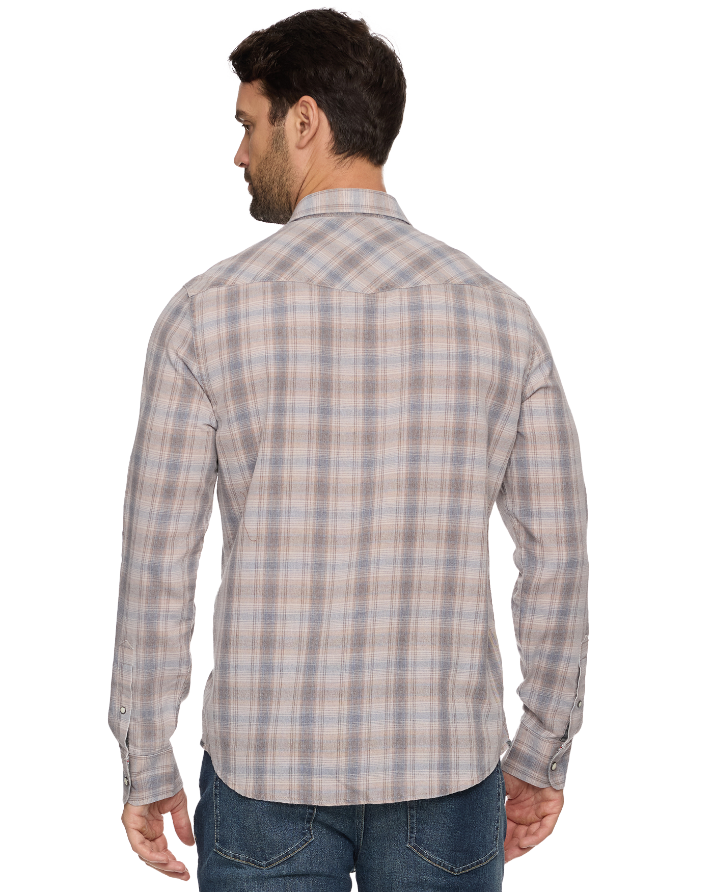 Mobile Mens LS Vintage Western Shirt