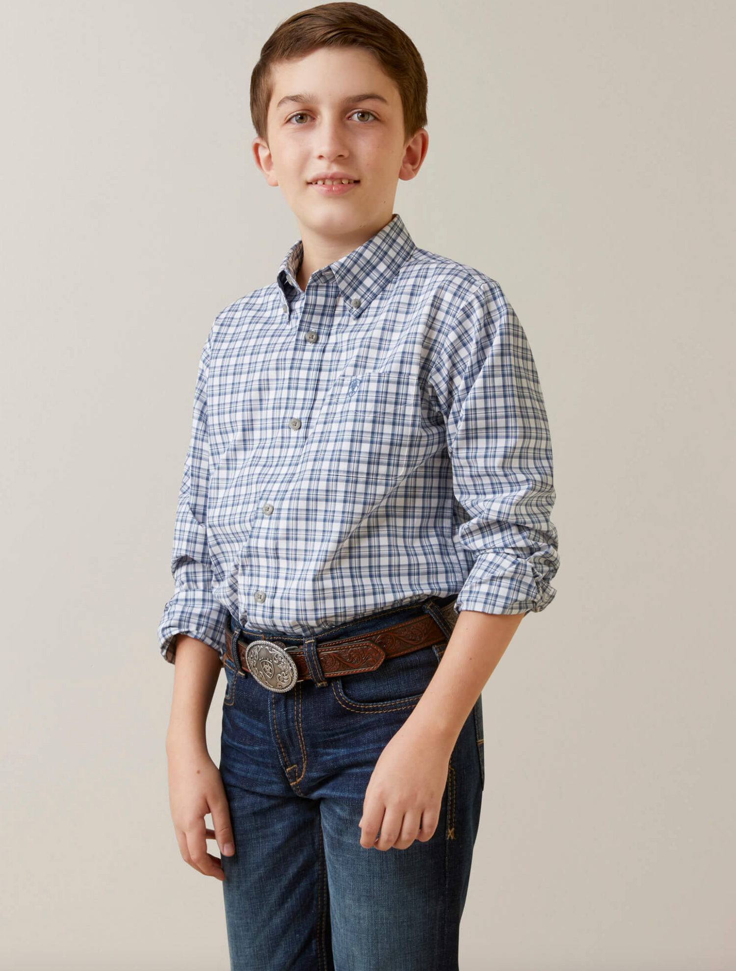 Ariat Boys Pro Series Othman Classic Fit Shirt