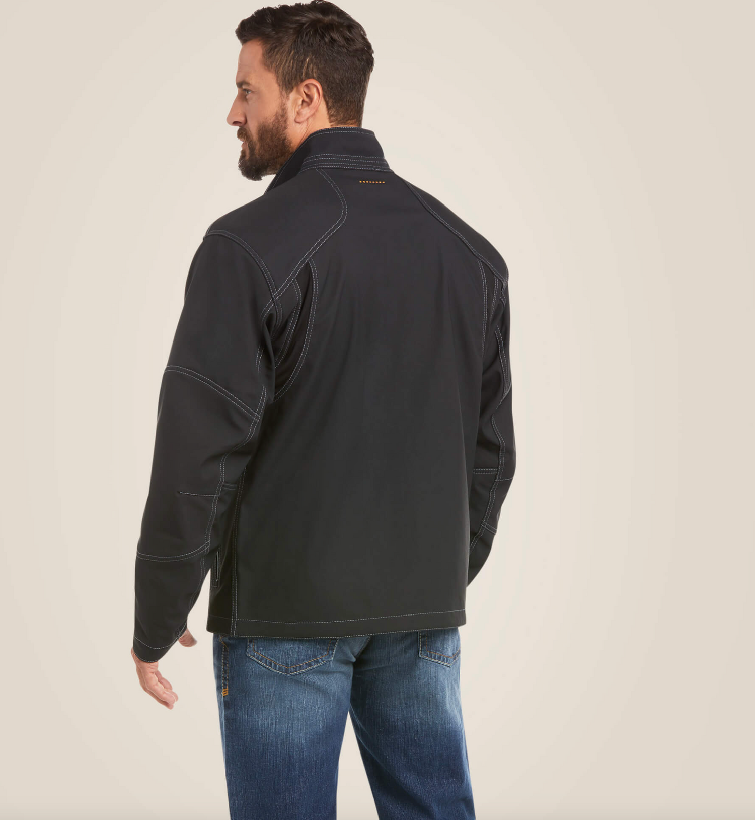 Ariat Mens Rebar Stretch Canvas Softshell Jacket