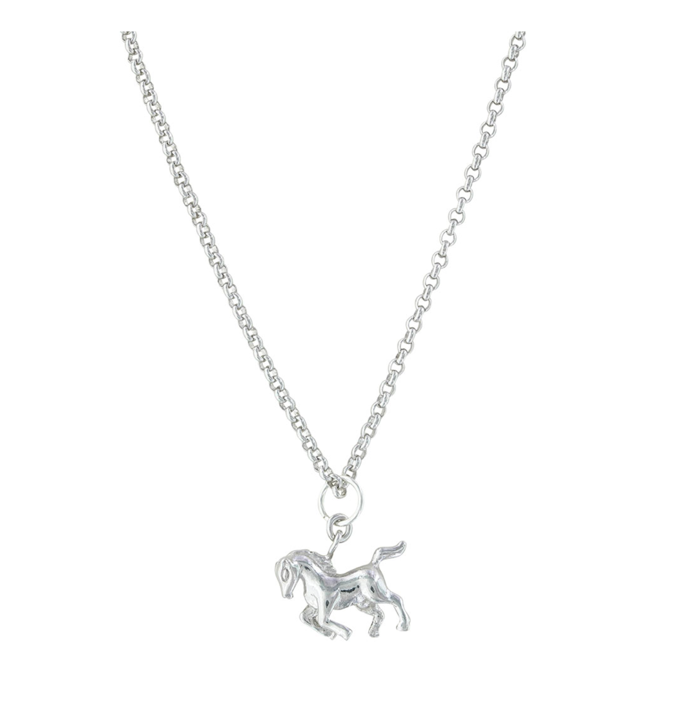 Montana Silver Cowboy Way Horse Necklace