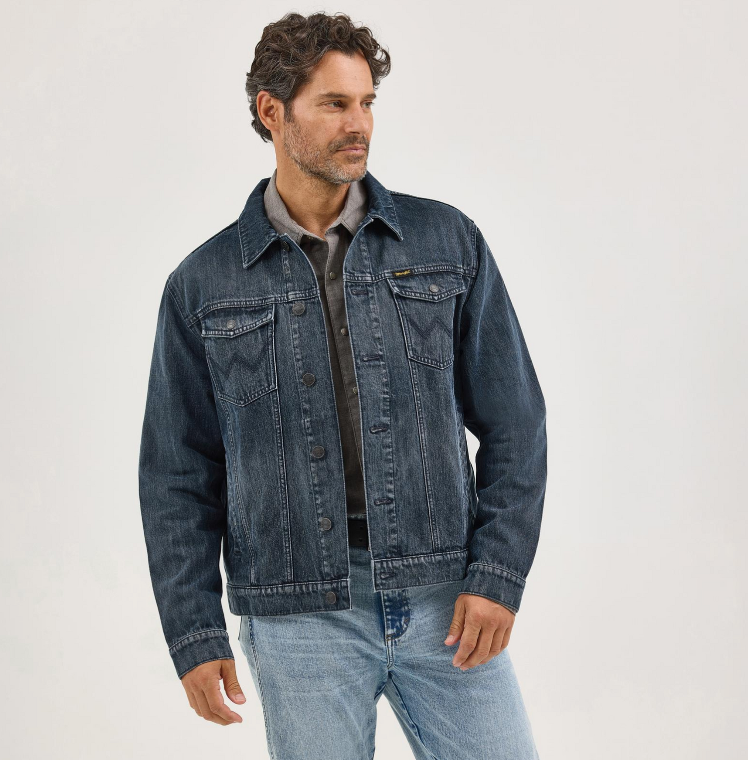 Wrangler Mens Wstn Retro Unlined Jacket