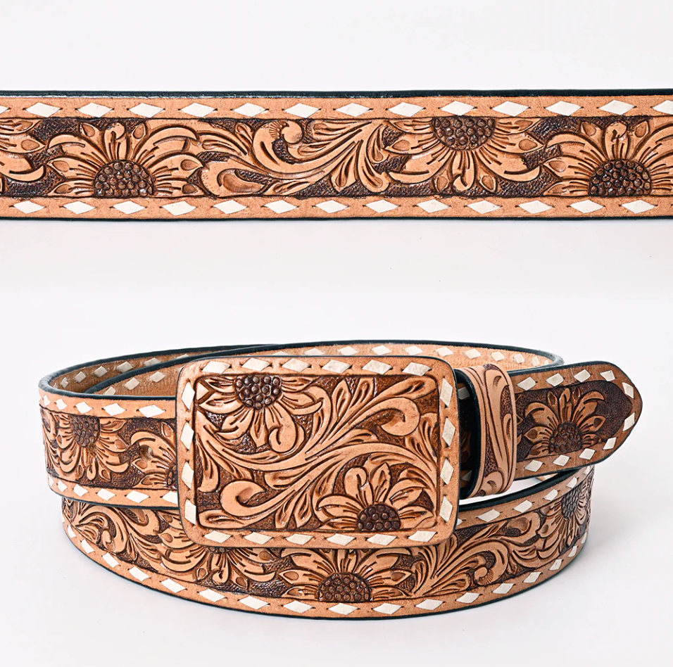 American Darling Hand Tooled Belts