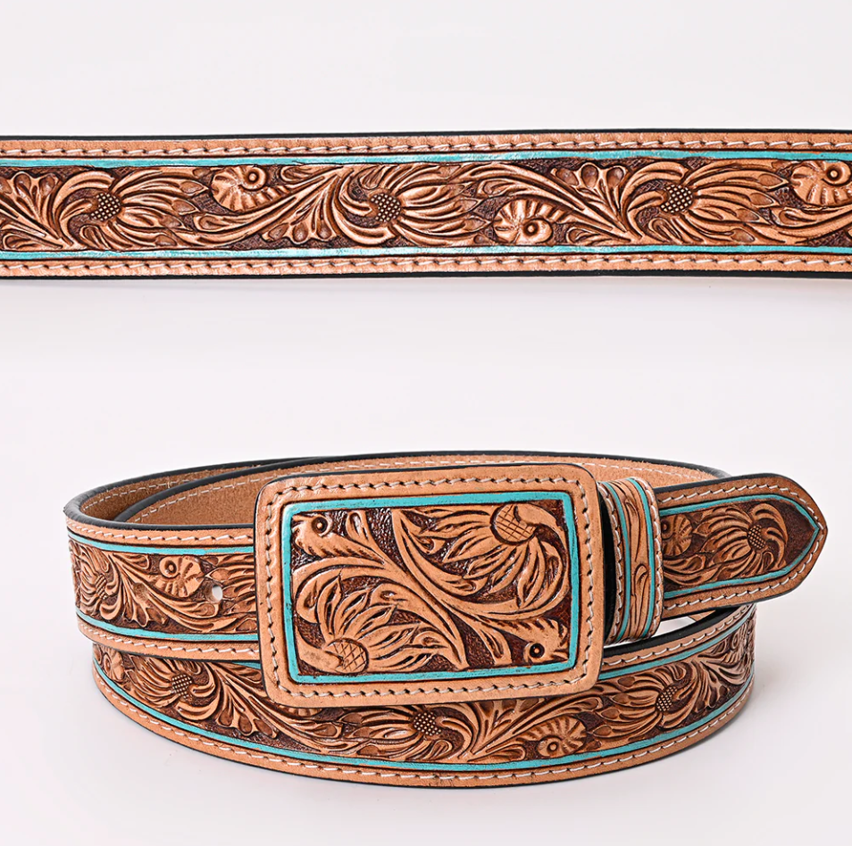 Hand Tooled Men & Womens Belts