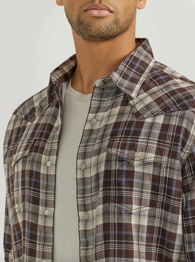 Wrangler Retro Premium Western Snap Shirt