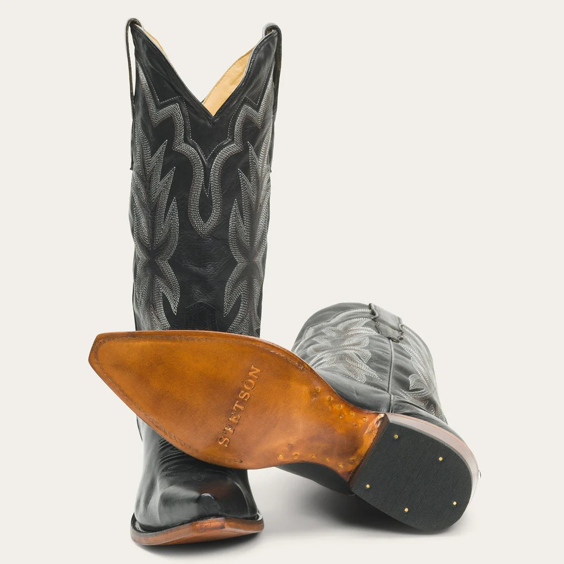 Stetson Womens Casey Boot - Black at boltranchsotre.com