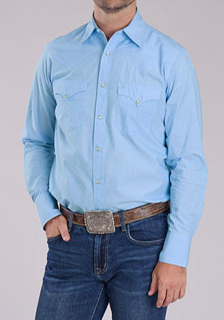 Stetson Mens Fine Line Stripe Shirt order at boltranchstore.com