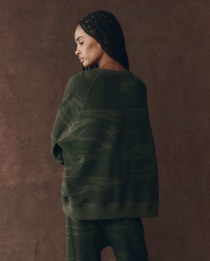 The Great Forest Camo Slouch Sweatshirt