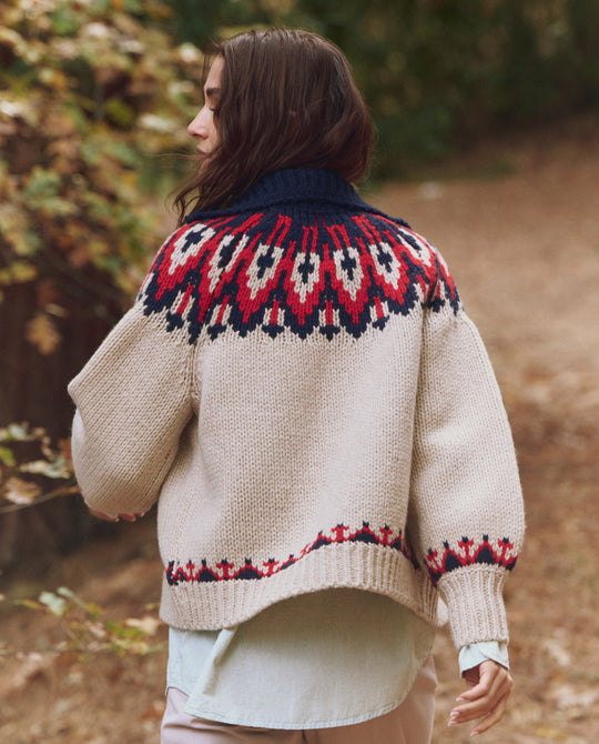The Great Nordic Sweater in Glacier Fair Isle