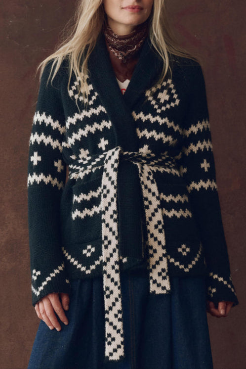 The Great The Reversible Shepherd Cardigan free shipping Boltranchstore.com viral womens sweater fall 2025