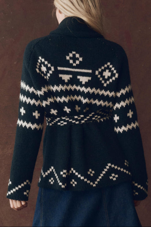 The Great The Reversible Shepherd Cardigan