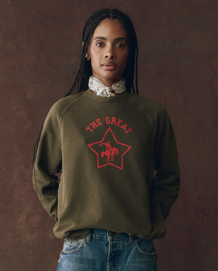The Great Rodeo Star College Sweatshirt