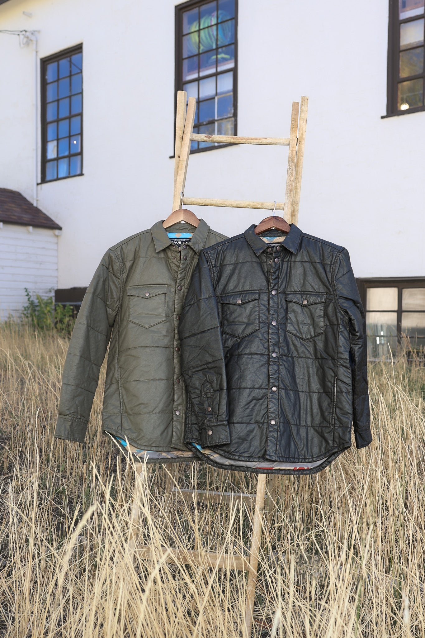 True Grit Quilted Ranch Shirt Jacket
