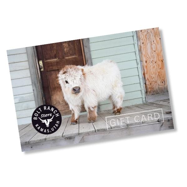 Bolt Ranch Store Gift Card