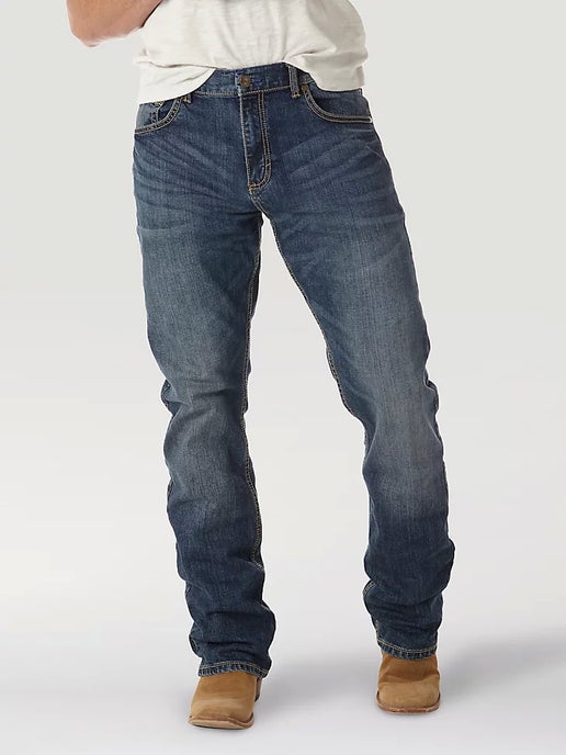 Wrangler Mens Retro Slim Boot Jean in Layton