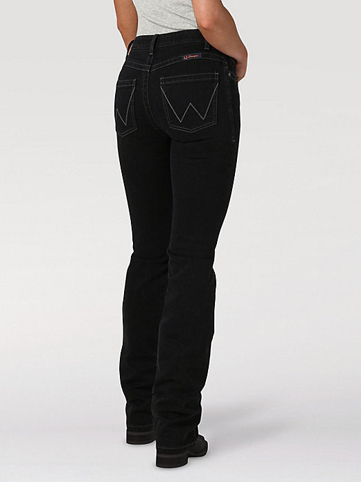 Wrangler Women's Ultimate Riding Jean Willow Mid-Rise Bootcut in Traci 32x34 Wrangler Women's Ultimate Riding Jean Willow Mid-Rise Bootcut in Traci 32x34