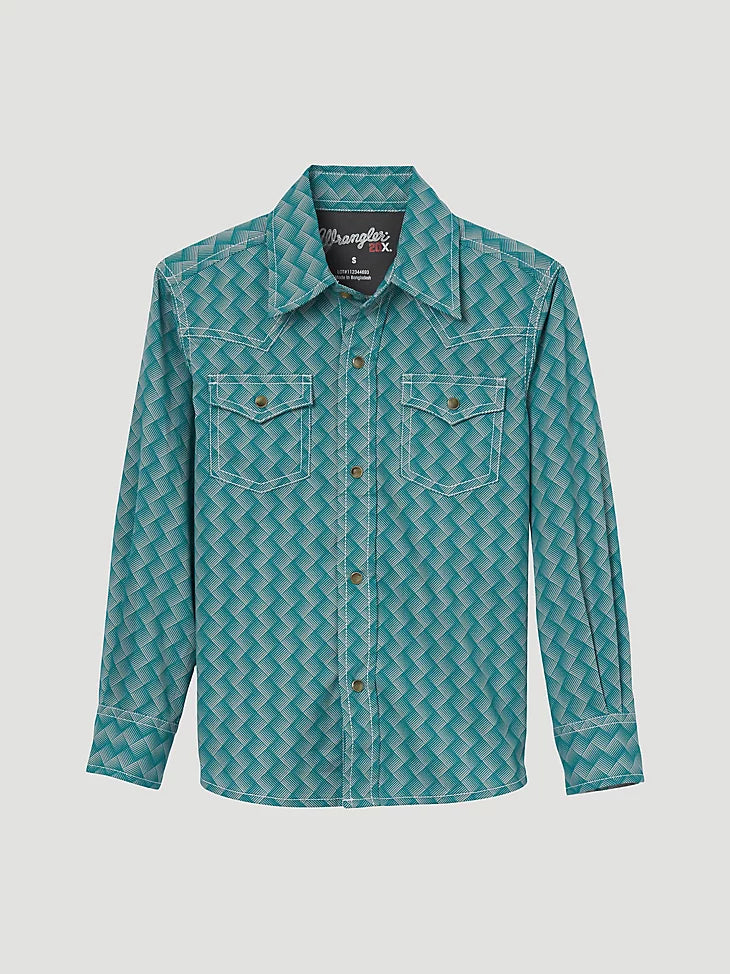 Wrangler Boys 20X Competition Advanced Comfort Shirt