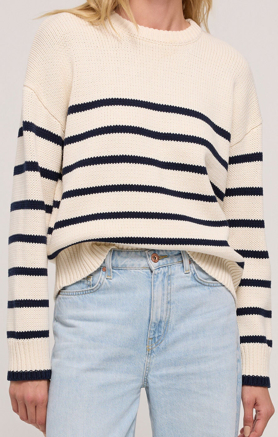 Z Supply Boyfriend Stripe Sweater