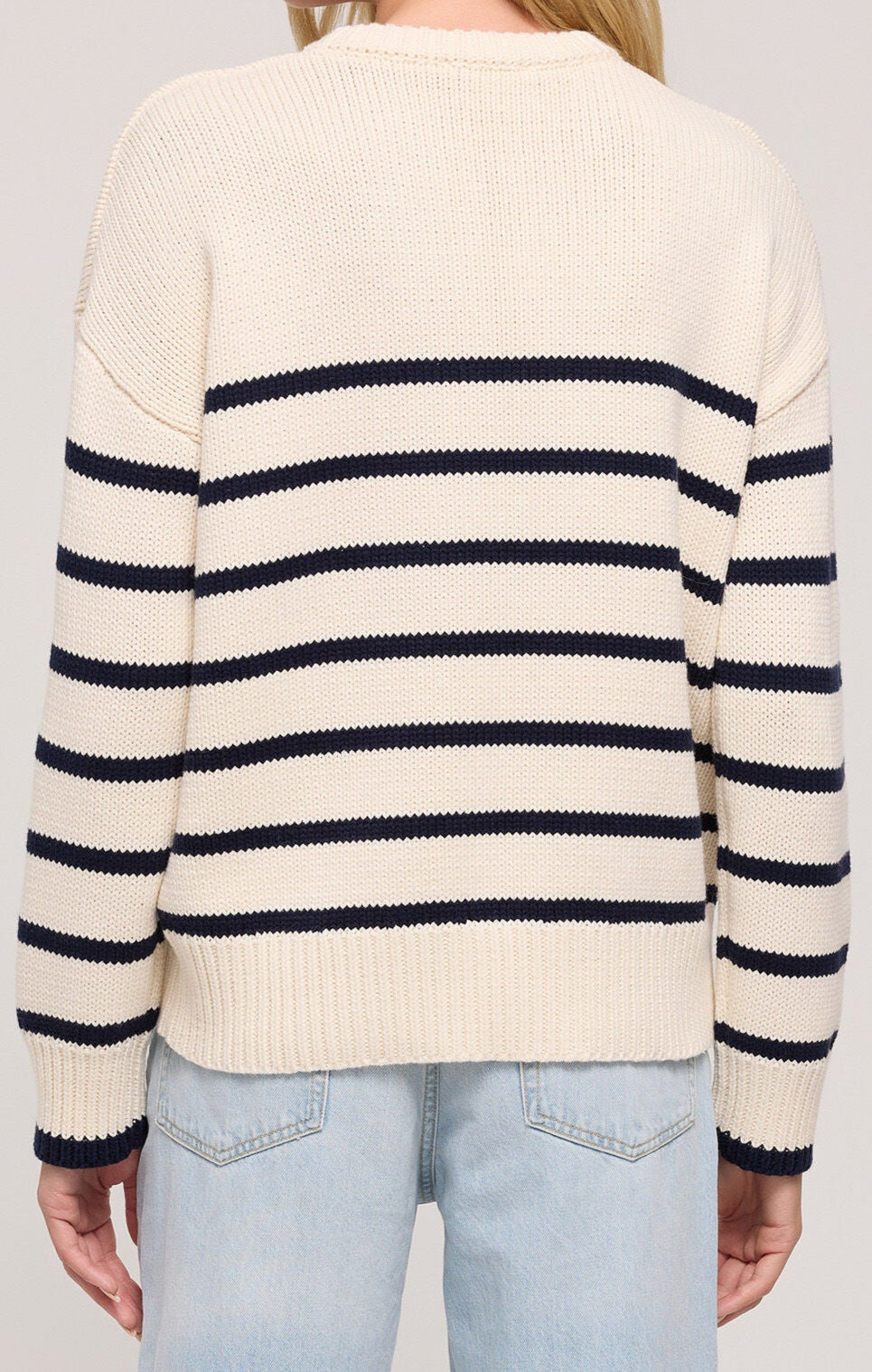Z Supply Boyfriend Stripe Sweater