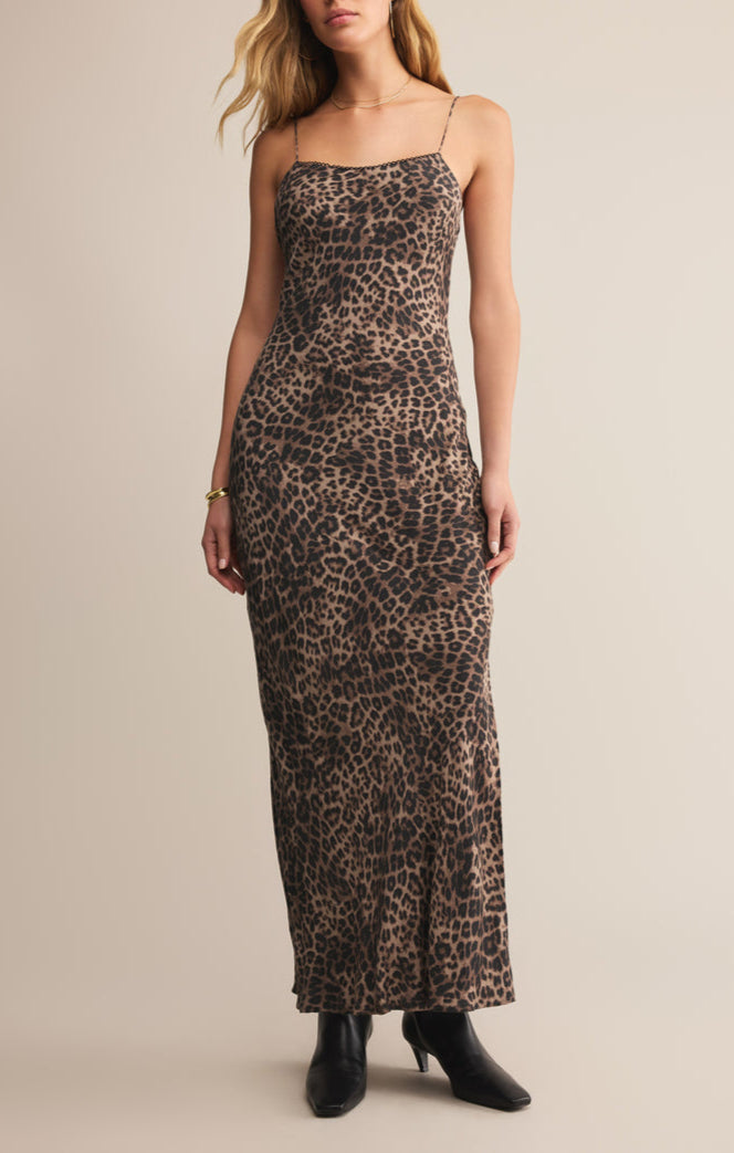 Z Supply Cielo Leopard Midi Dress