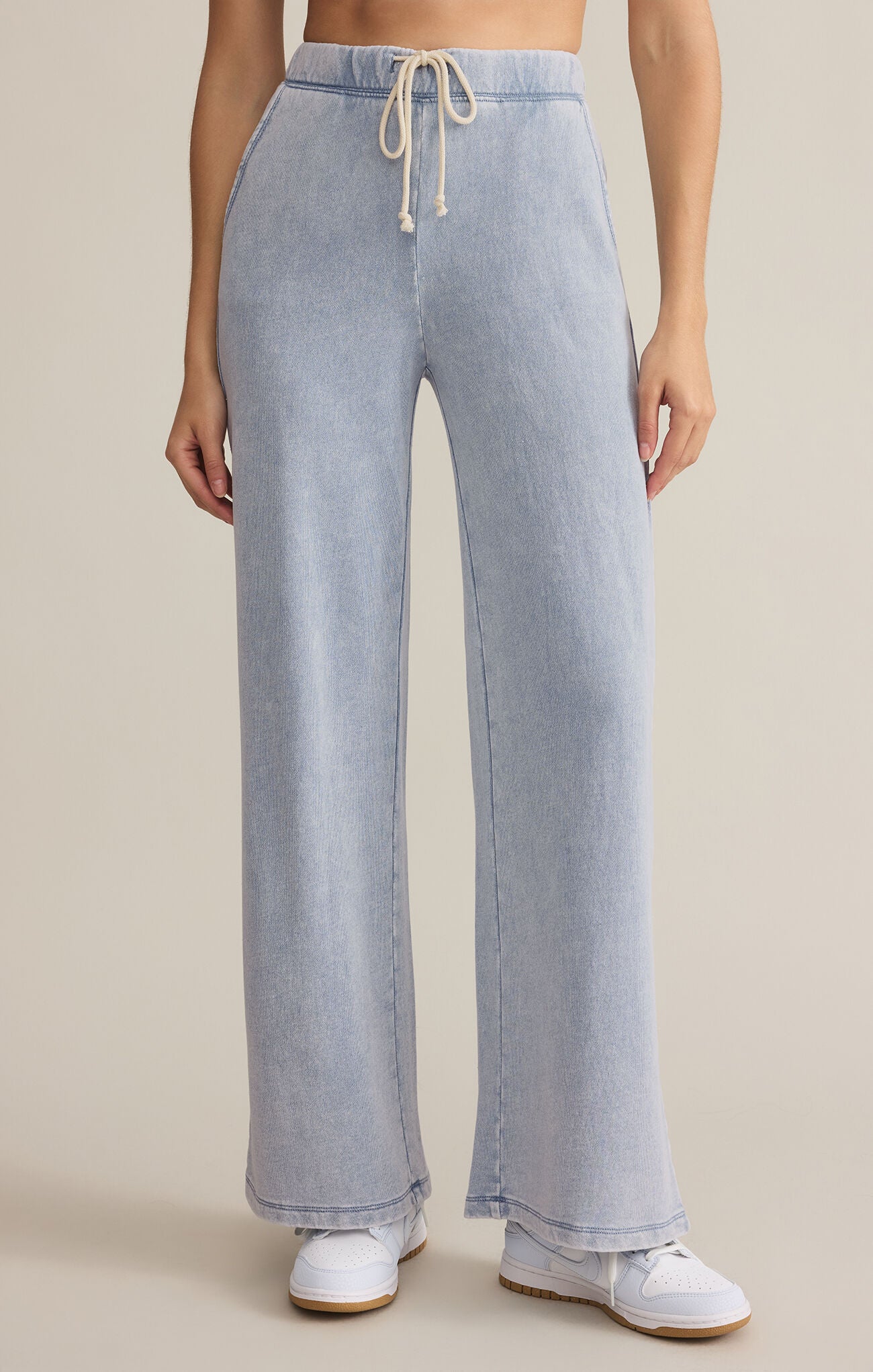 Z SUPPLY CURRAN KNIT DENIM SWEATSHIRT main image 0
