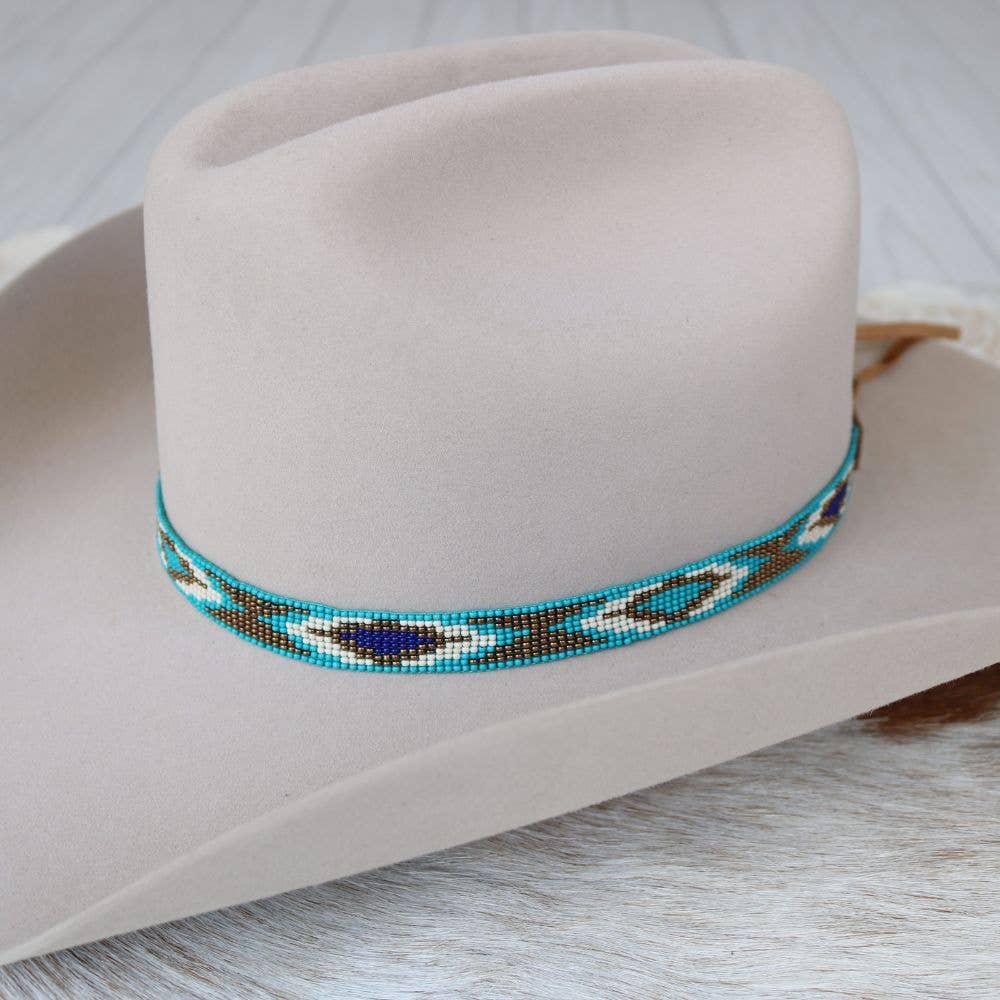 The Cove Western Beaded Hat Band