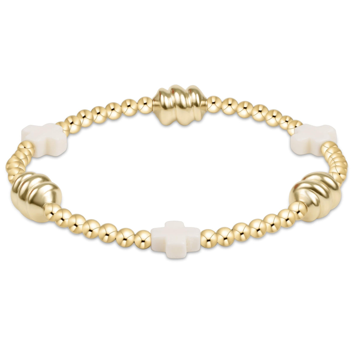 Enewton Gold Pearl Bead Bracelet
